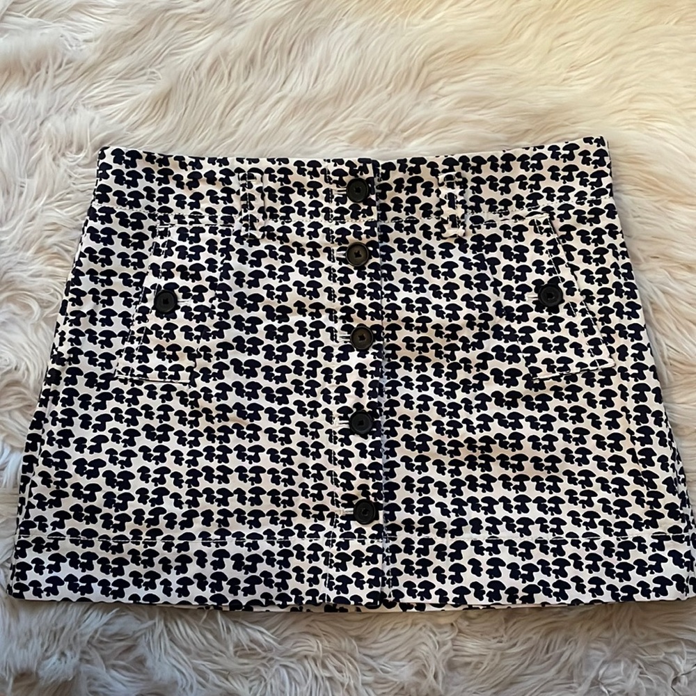 J. Crew mushroom mini skirt size 10